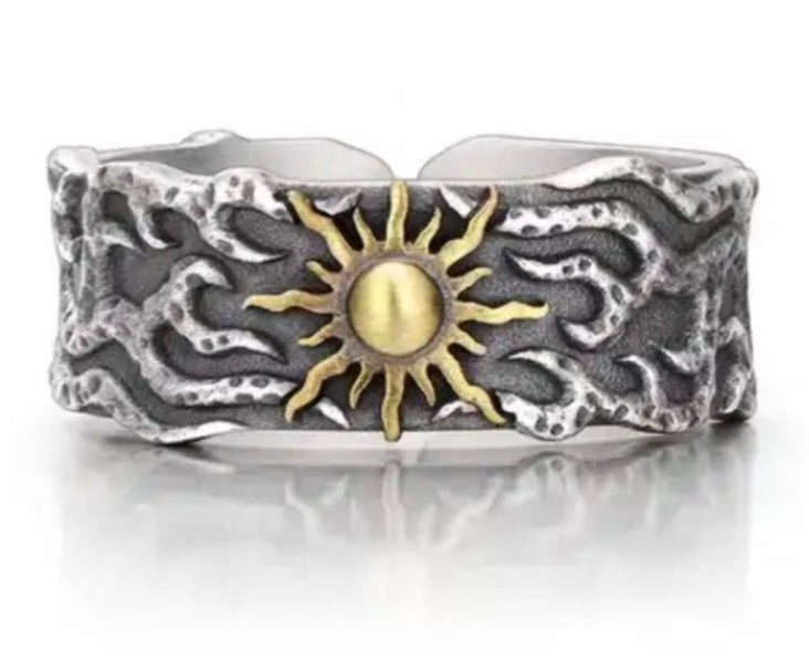 Sun Thai Silver Ring